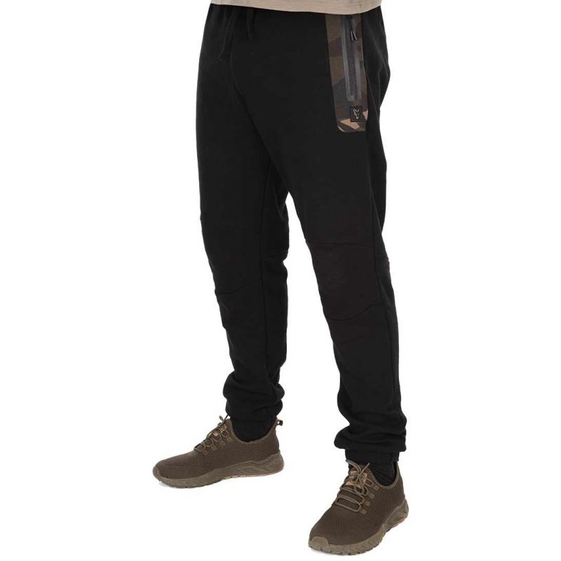 SPODNIE FOX BLACK CAMO JOGGERS PREMIUM 310 XXL