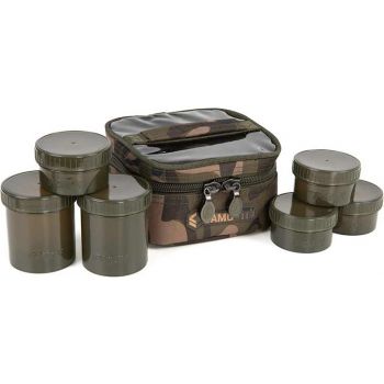 TORBA WĘDKARSKA FOX + 6 POJEMNIKÓW CAMOLITE