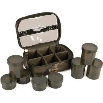 TORBA WĘDKARSKA FOX + 8 POJEMNIKÓW CAMOLITE