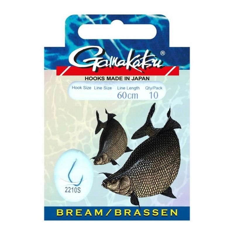 HACZYKI GAMAKATSU BREAM 2210S PRZYPON 0,22mm 4