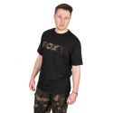 KOSZULKA T-SHIRT FOX BLACK  CAMO LOGO ROZMIAR 3XL