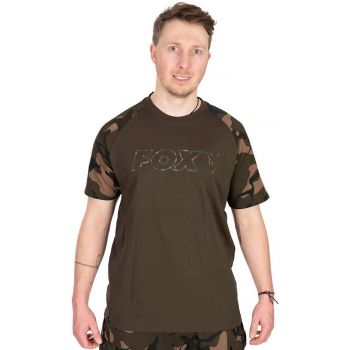 KOSZULKI T-SHIRT FOX OUTLINE KHAKI CAMO ROZM. 3XL