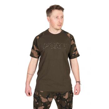 KOSZULKI T-SHIRT FOX OUTLINE KHAKI CAMO ROZMIAR M 