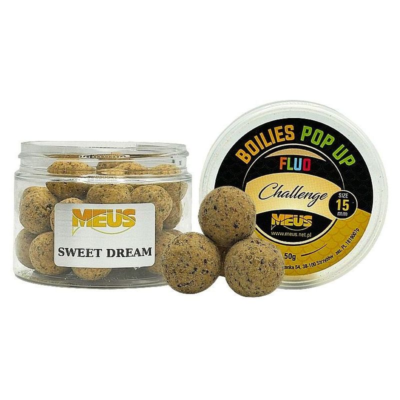KULKI MEUS CHALLENGE POP UP FLUO 15mm SWEET DREAM