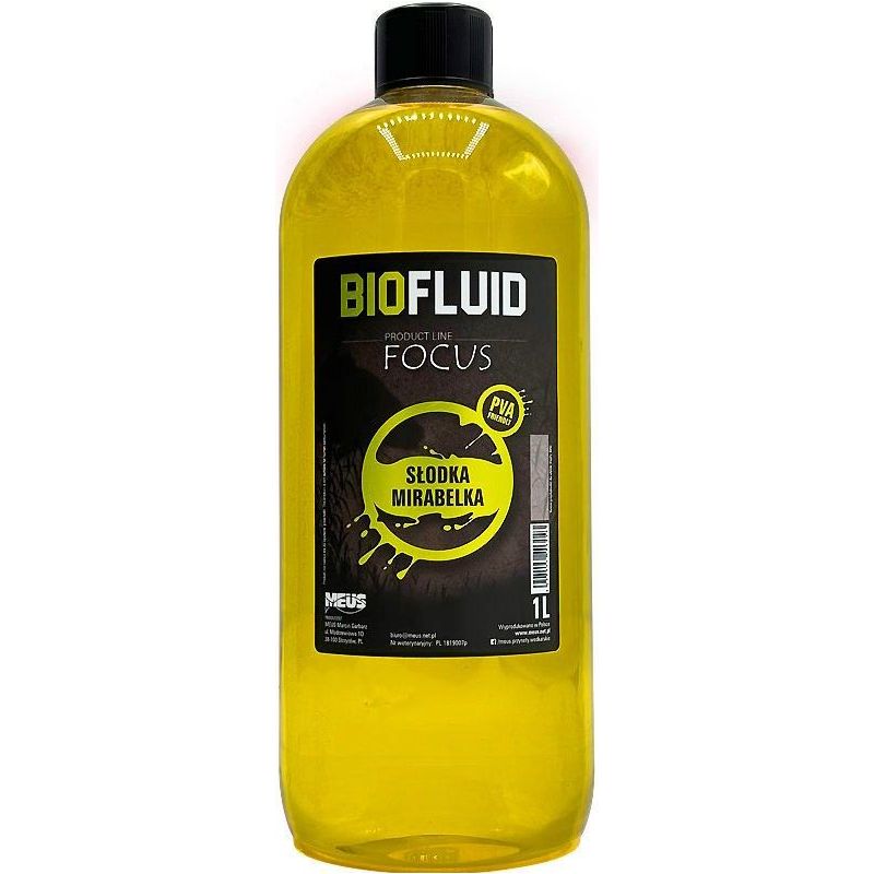 BIO FLUID MEUS FOCUS ATRAKTOR 1L SŁODKA MIRABELKA