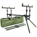 STANOWISKO MIKADO THREELINER NA 3 WĘDKI ROD POD ST