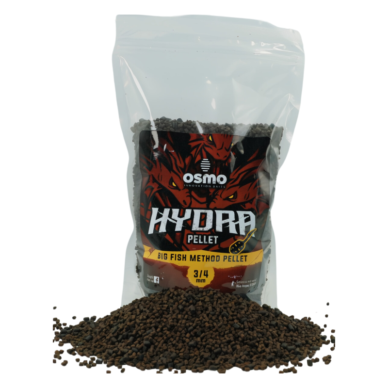 PELLET OSMO HYDRA BIG FISH  3/4mm 800g NOWOŚĆ