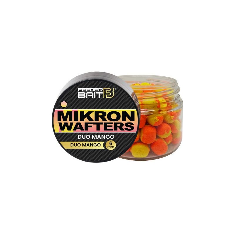 DUMBELLS FEEDER BAIT MICRON WAFTERS 6mm MANGO DUO