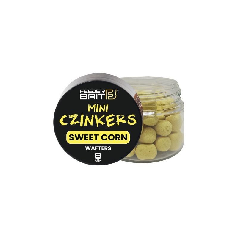 MINI CZINKERS FEEDER BAIT WAFTERS 8mm SWEET CORN
