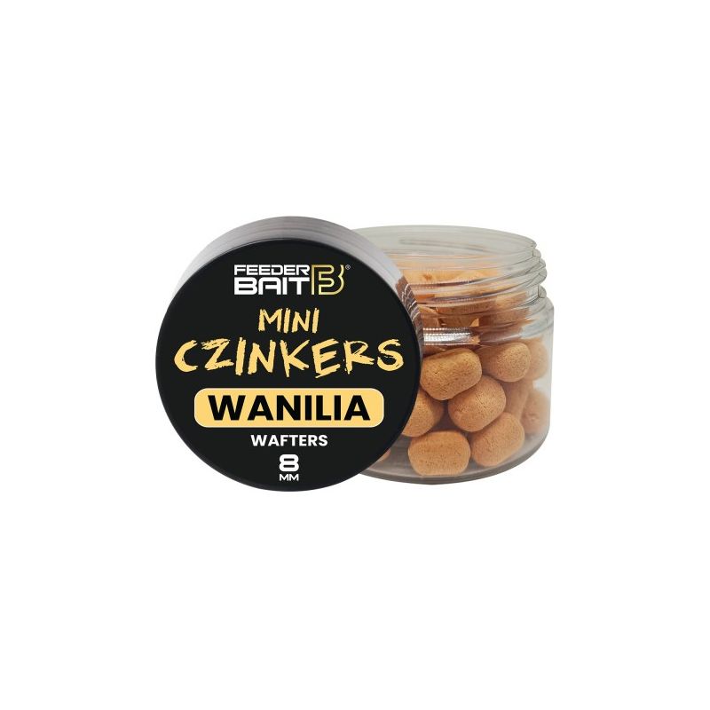 MINI CZINKERS FEEDER BAIT WAFTERS 8mm WANILIA
