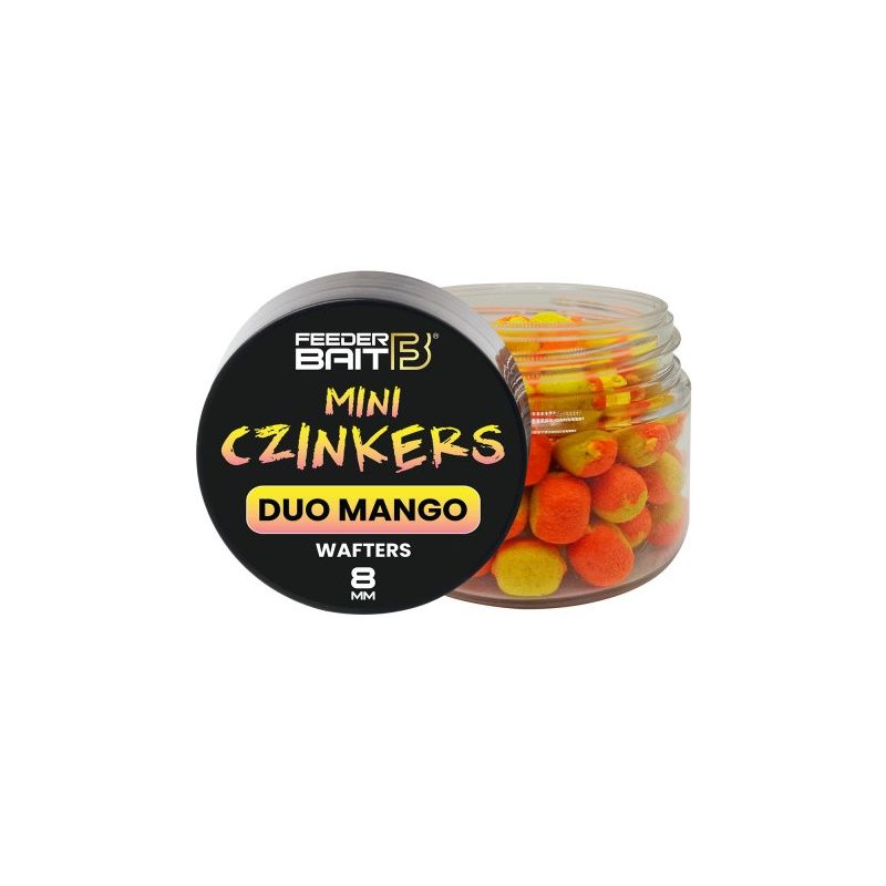 MINI CZINKERS FEEDER BAIT WAFTERS 8mm MANGO DUO