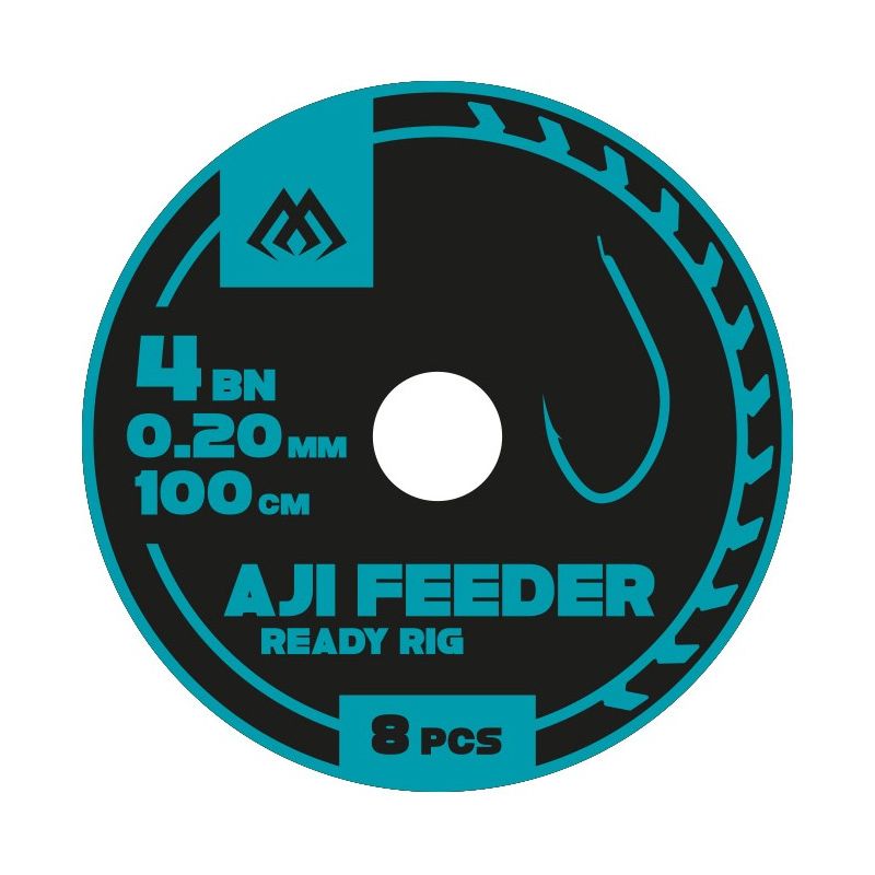 HACZYKI WIĄZANE MIKADO AJI FEEDER 8 0.16 PRZYPONY