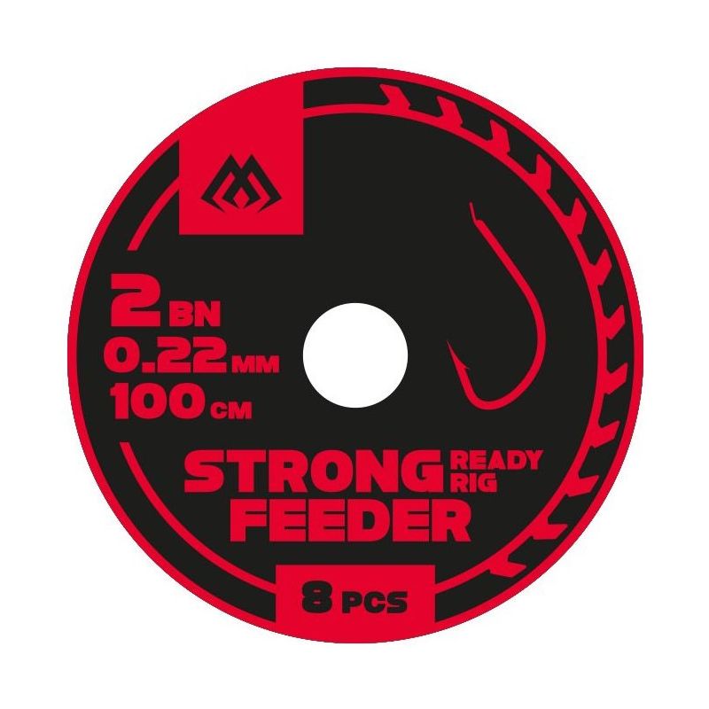 HACZYKI WIĄZANE MIKADO STRONG FEEDER 10 PRZYPONY