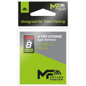 HACZYKI MIKADO X-TRA STRONG ROZM 14 BEZZADZIOROWE