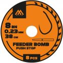 PRZYPON MIKADO FEEDER BOMB Z PUSH STOPEM 10 BEZZAD