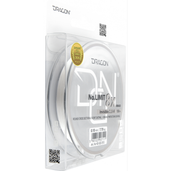 PLECIONKA DRAGON NO LIMIT X8 150m 0,10mm CLEAR 