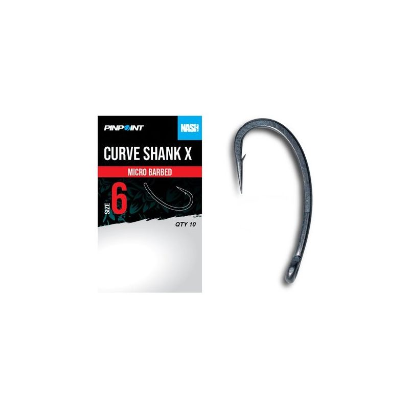 HACZYKI NASH CURVE SHANK X SIZE 2 MICRO BARB