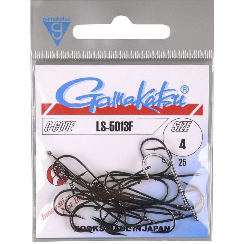 HACZYKI GAMAKATSU LS-5013F HOOKS BLACK  4