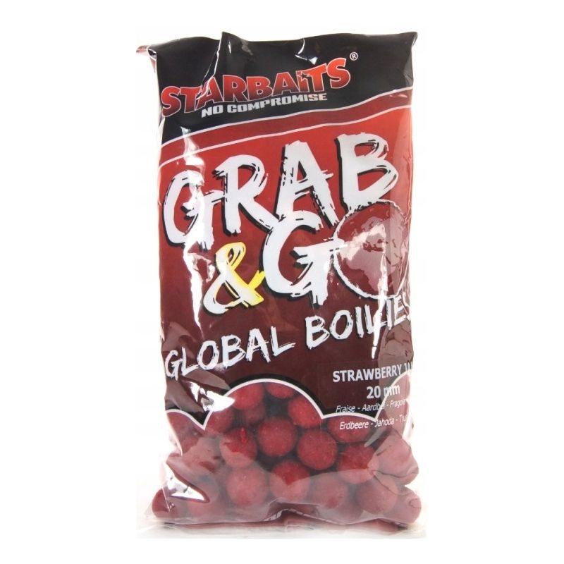KULKI STARBAITS GRAB&GO 1kg 20mm STRAWBERRY
