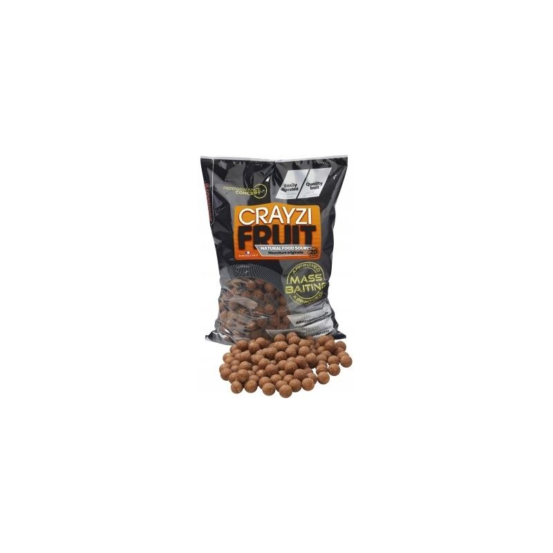KULKI STARBAITS CRAYZI FRUIT MASS BAITING 20mm 3kg