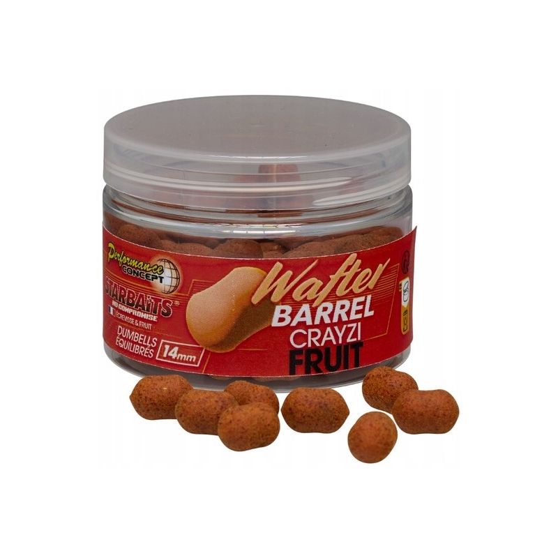 WAFTERS STARBAITS CRAYZI FRUIT MIX BARREL 14mm 50g