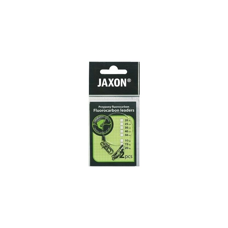 PRZYPON JAXON FLUOROCARBON 25cm 10kg NA SZCZUPAKA