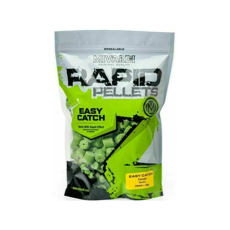 PELLET MIVARDI RAPID 1kg 8mm EASY CATCH CZOSNEK