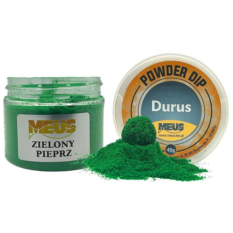 POWDER DIP MEUS PUDER DURUS ZIELONY PIEPRZ 