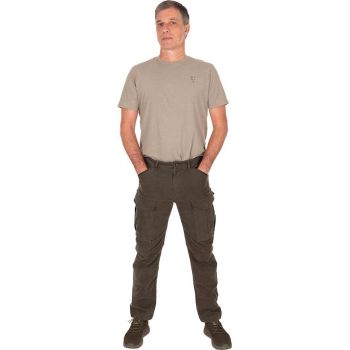SPODNIE WĘDKARSKIE FOX KHAKI HD COMBAT TROUSER 3XL