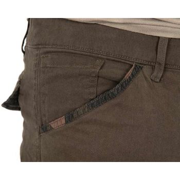 SPODNIE WĘDKARSKIE FOX KHAKI HD COMBAT TROUSER 3XL