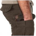 SPODNIE WĘDKARSKIE FOX KHAKI HD COMBAT TROUSER 3XL