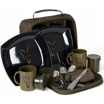 ZESTAW OBIADOWY + TORBA FOX VOYAGER 2 PERSON DINNE
