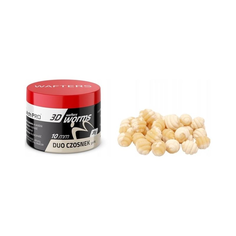 WAFTERS MATCH PRO 3D WORMS DUO CZOSNEK 10mm 20g