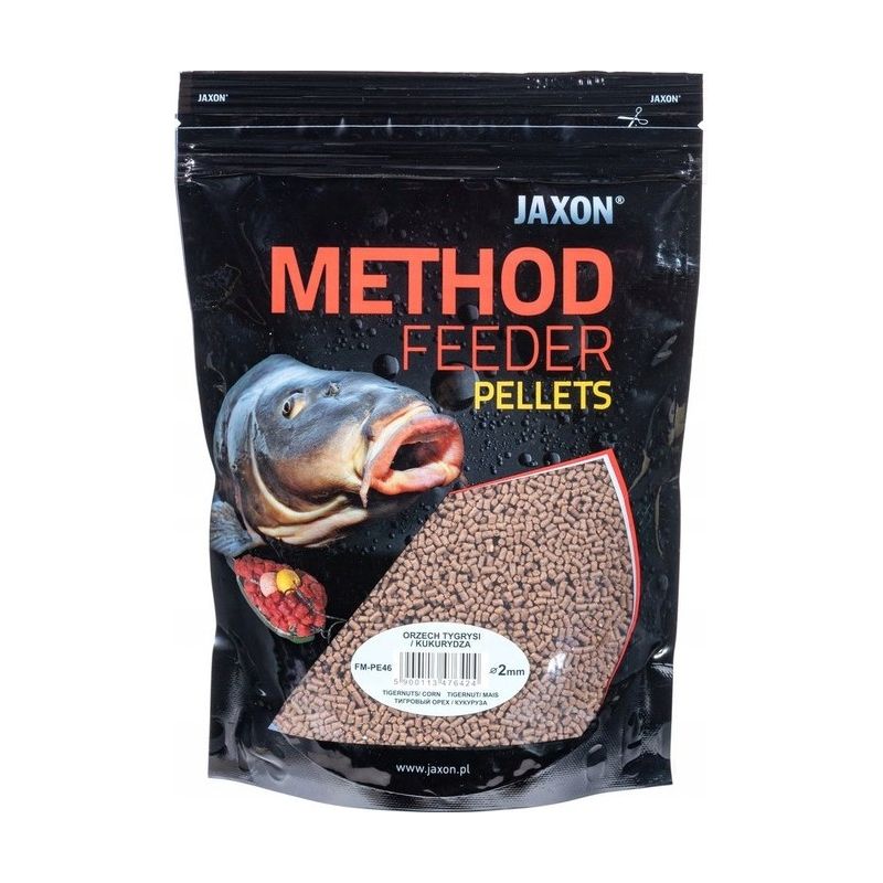 PELLET JAXON FEEDER 2mm ORZECH TYGRYSI KUKURYDZA 