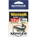 PRZYPON KONGER WOLFRAM 15cm 10kg 2szt