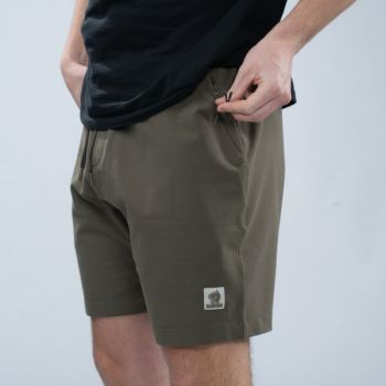 SPODENKI NASH MAKE IT BADGE SHORTS GREEN L