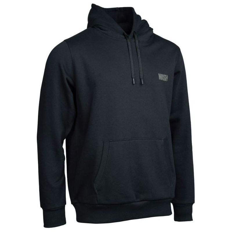 BLUZA NASH MAKE IT CARP LOGO BLACK HOODIE XXL