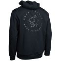 BLUZA NASH MAKE IT CARP LOGO BLACK HOODIE XL