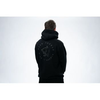 BLUZA NASH MAKE IT CARP LOGO BLACK HOODIE M