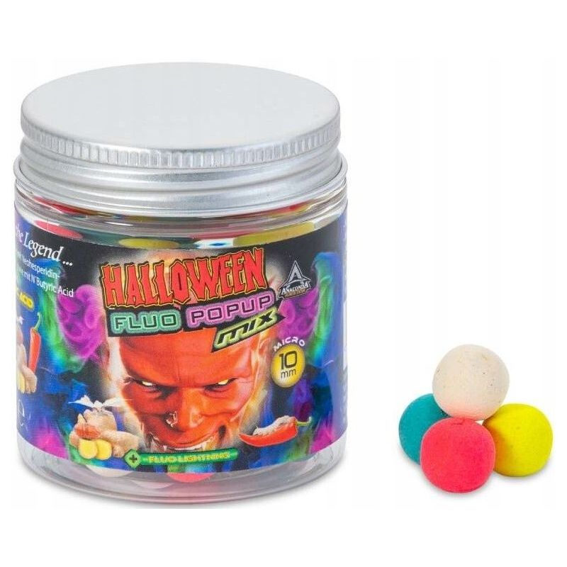 KULKI ANACONDA HALLOWEEN FLUO POP UP MIX 16mm 25g