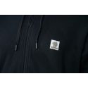 BLUZA NASH MAKE IT BADGE ZIPPED BLACK NA ZAMEK 3XL