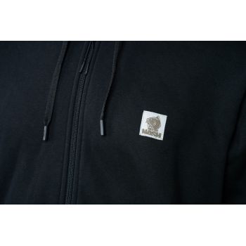 BLUZA NASH MAKE IT BADGE ZIPPED BLACK NA ZAMEK XL