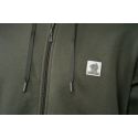 BLUZA NASH MAKE IT BADGE ZIPPED GREEN NA ZAMEK  XL