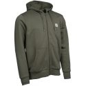 BLUZA NASH MAKE IT BADGE ZIPPED GREEN NA ZAMEK  L