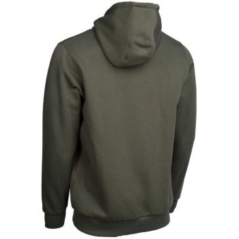 BLUZA NASH MAKE IT BADGE ZIPPED GREEN NA ZAMEK  L