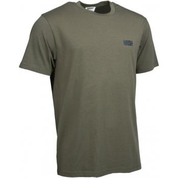 KOSZULKA NASH T-SHIRT MAKE IT CARP LOGO GREEN M