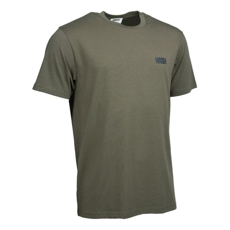 KOSZULKA NASH T-SHIRT MAKE IT CARP LOGO GREEN M