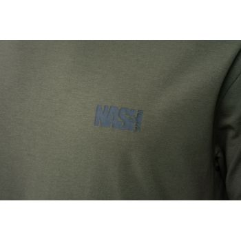 KOSZULKA NASH T-SHIRT MAKE IT CARP LOGO GREEN M