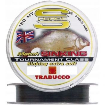 ŻYŁKA TRABUCCO S-FORCE MATCH SINKING 150m 0,25mm