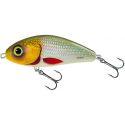 WOBLER SALMO FATSO 10cm HOLO SILVER PŁYWAJĄCY